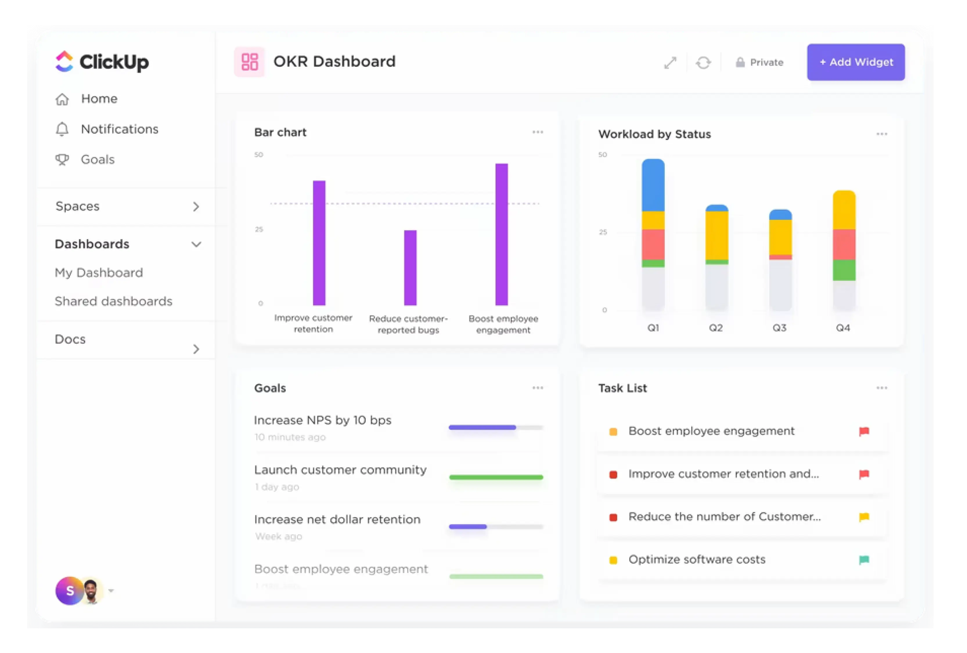 ClickUp: Scaling Global Productivity — Interface 1